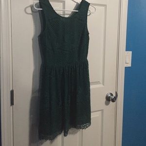 Green dress